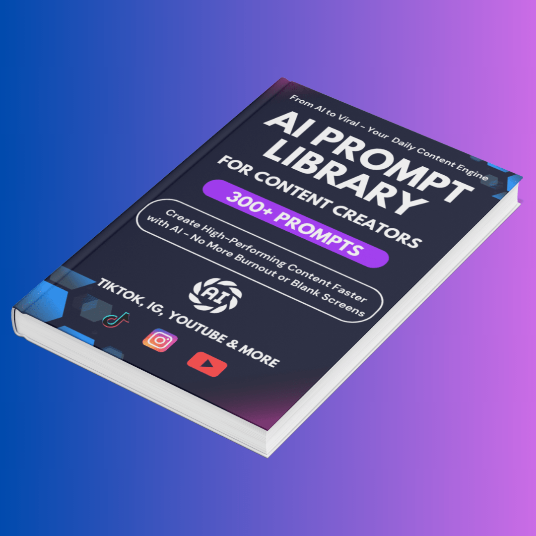 AI Prompt Library for Content Creators — 300+ ChatGPT Prompts to Go Viral on TikTok, Instagram, YouTube & More - All Prompt Hub
