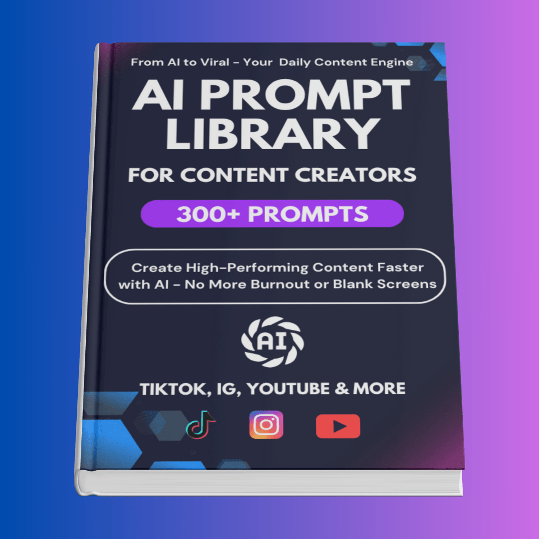 AI Prompt Library for Content Creators — 300+ ChatGPT Prompts to Go Viral on TikTok, Instagram, YouTube & More - All Prompt Hub