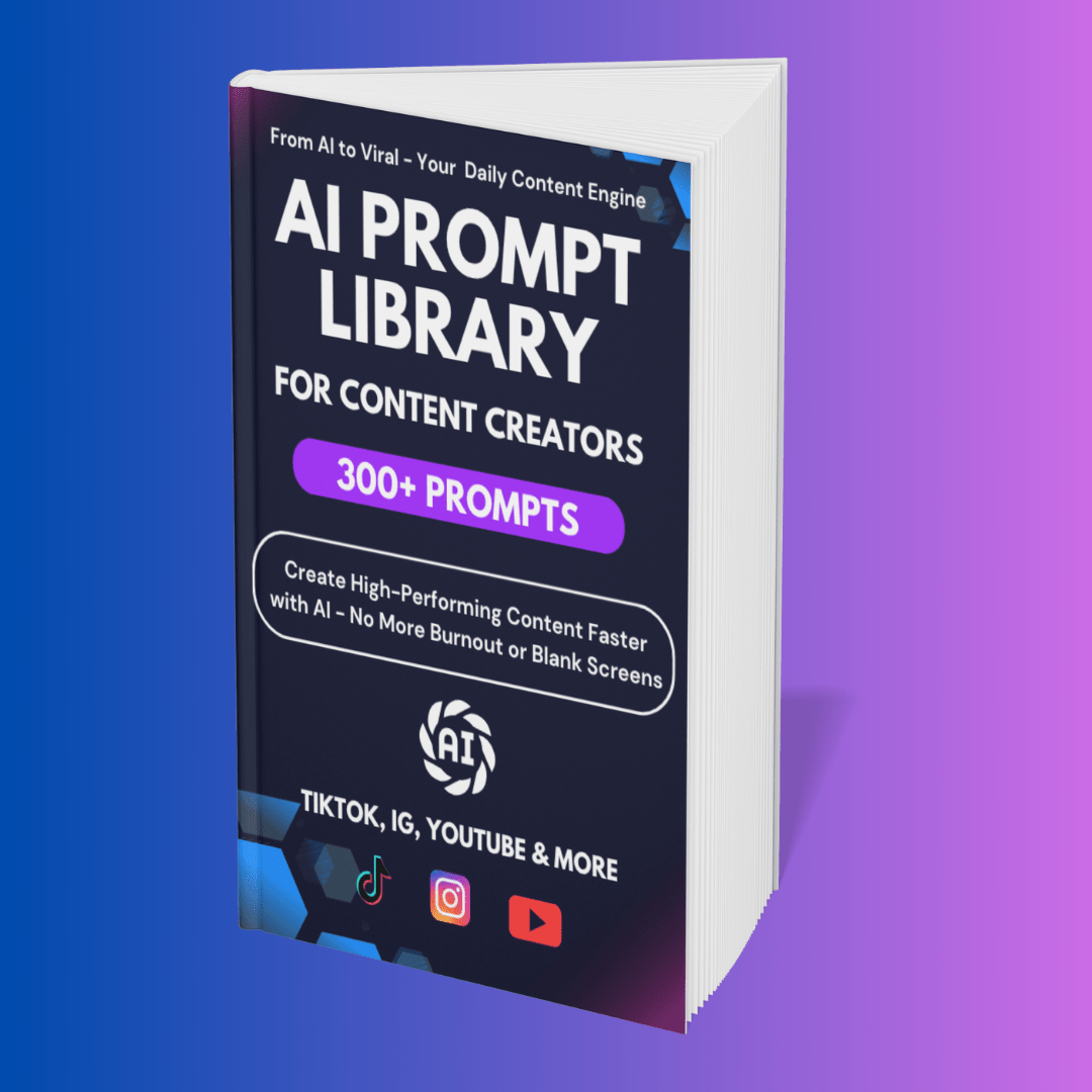 AI Prompt Library for Content Creators — 300+ ChatGPT Prompts to Go Viral on TikTok, Instagram, YouTube & More - All Prompt Hub