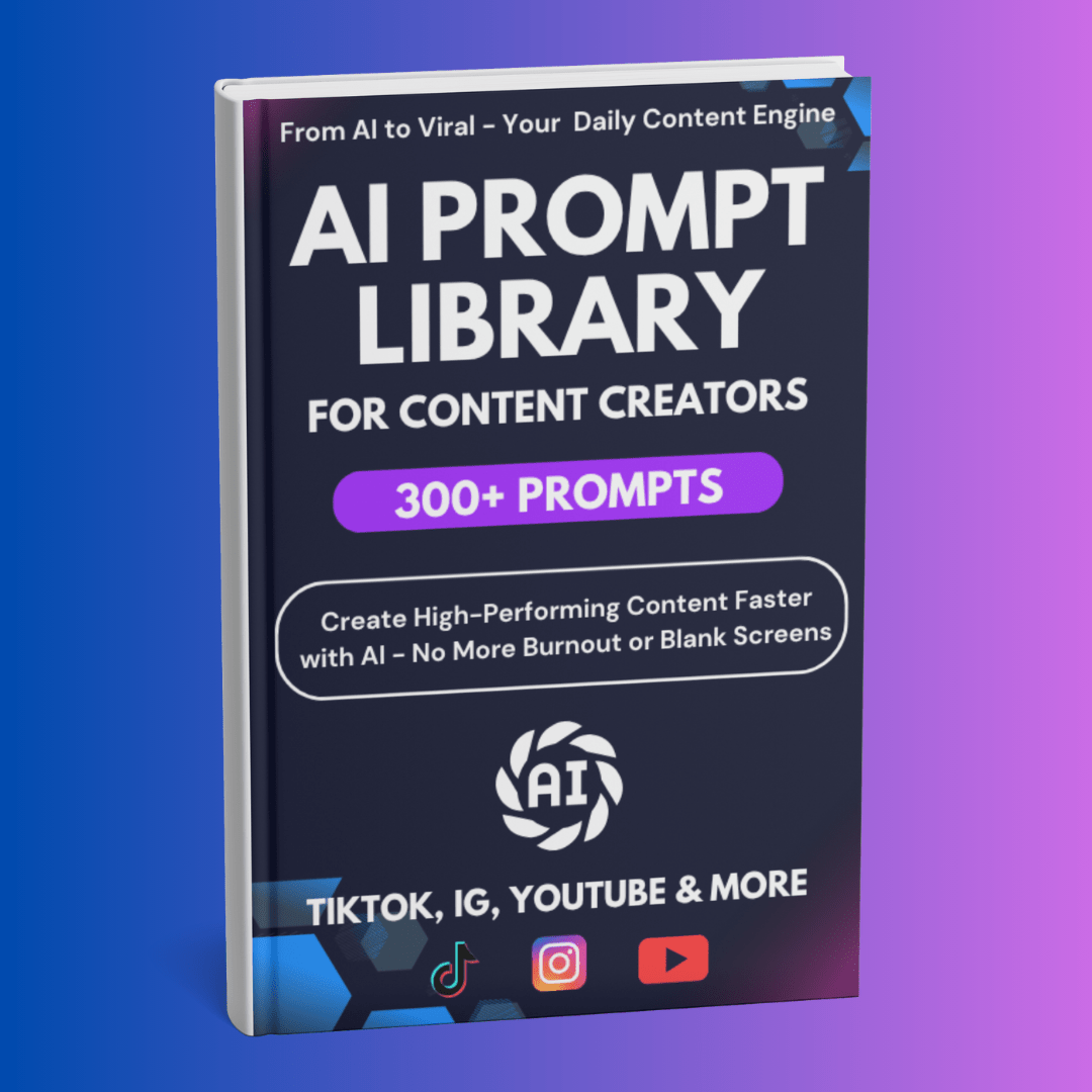 AI Prompt Library for Content Creators — 300+ ChatGPT Prompts to Go Viral on TikTok, Instagram, YouTube & More - All Prompt Hub